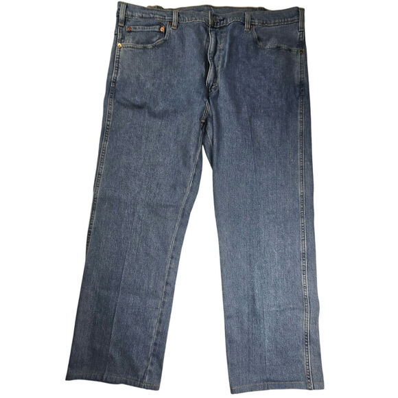 Levi's Western Fit Men's Jeans. 42x32, Light Wash, Bootcut, 3 Point Belt Loops - Picture 1 of 9